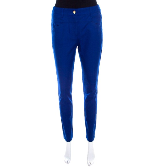 Escada Cobalt Blue Stretch Denim Teresa Straight Leg Jeans,All Products : American Fashion Style Bags On Sale